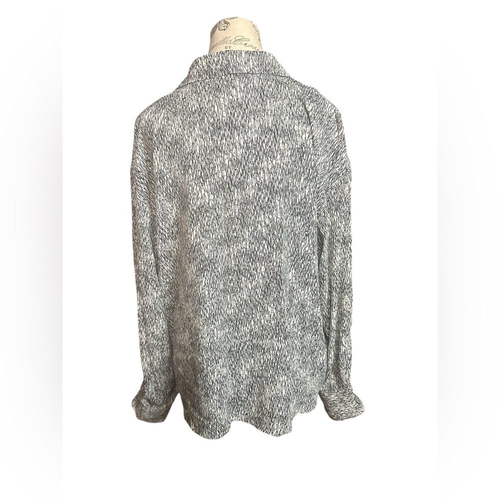 Worthington Abstract Printed Blouse NWT - Picture 7 of 8